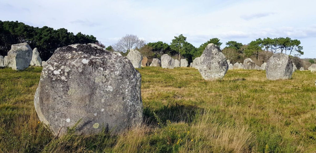 visite des alignements de Carnac dans le Morbihan