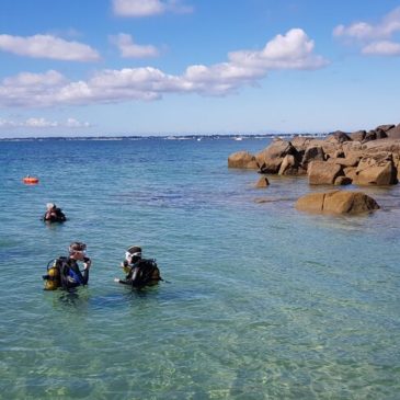 Faire un baptême de plongée à Carnac