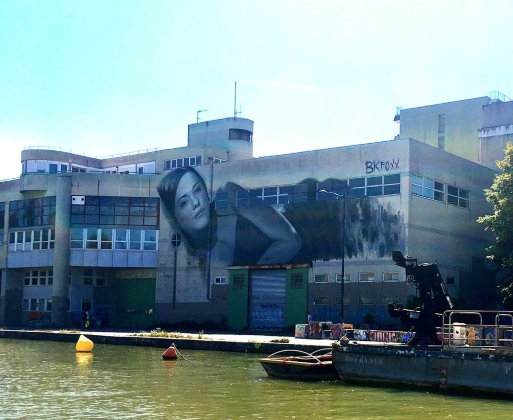 Street art et croisière sur le Canal de l'Ourcq