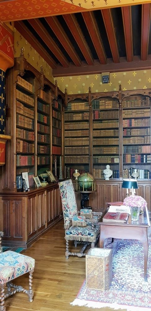 Bibliothèque - Visite du château de Josselin