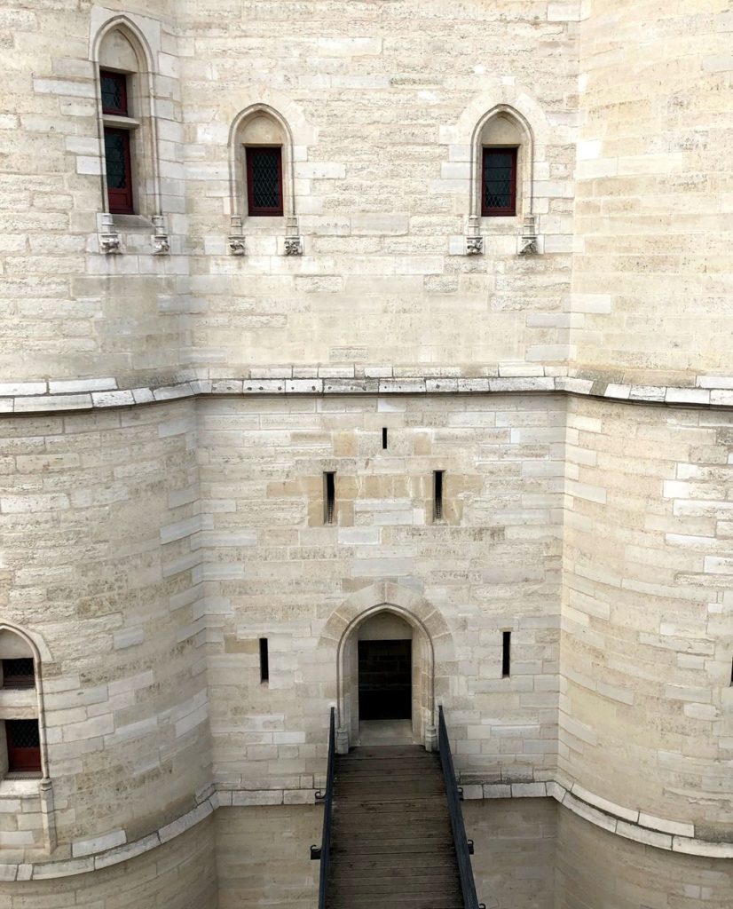 Château de Vincennes : pont levis du donjon