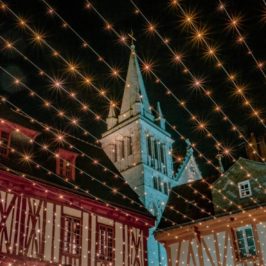 Illuminations de Noël à vannes - Crédit photo : Golfe du Morbihan Vannes Tourisme