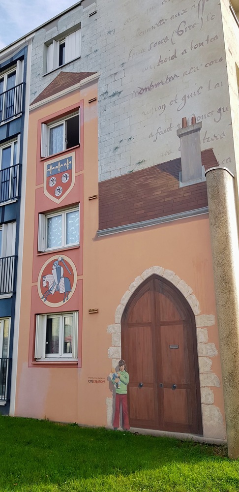 Chartres : les fresques de Bel Air