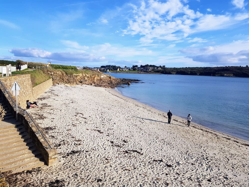 Arzon : plage de Port Sable