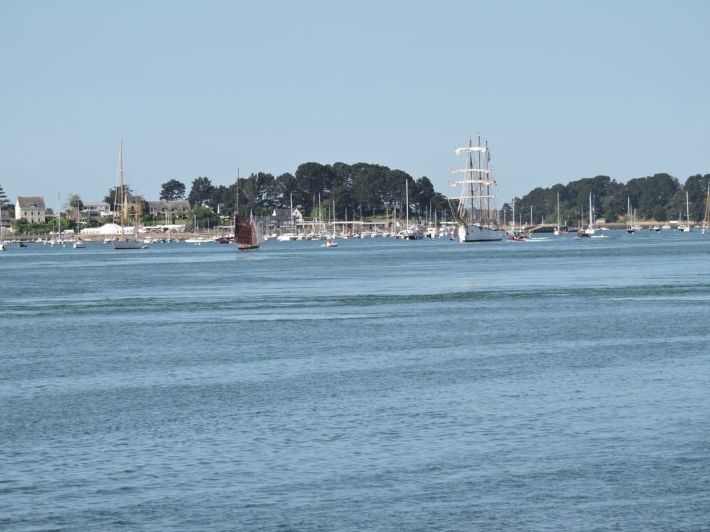 Semaine du Golfe du Morbihan 2023 depuis la Pointe d'Arradon