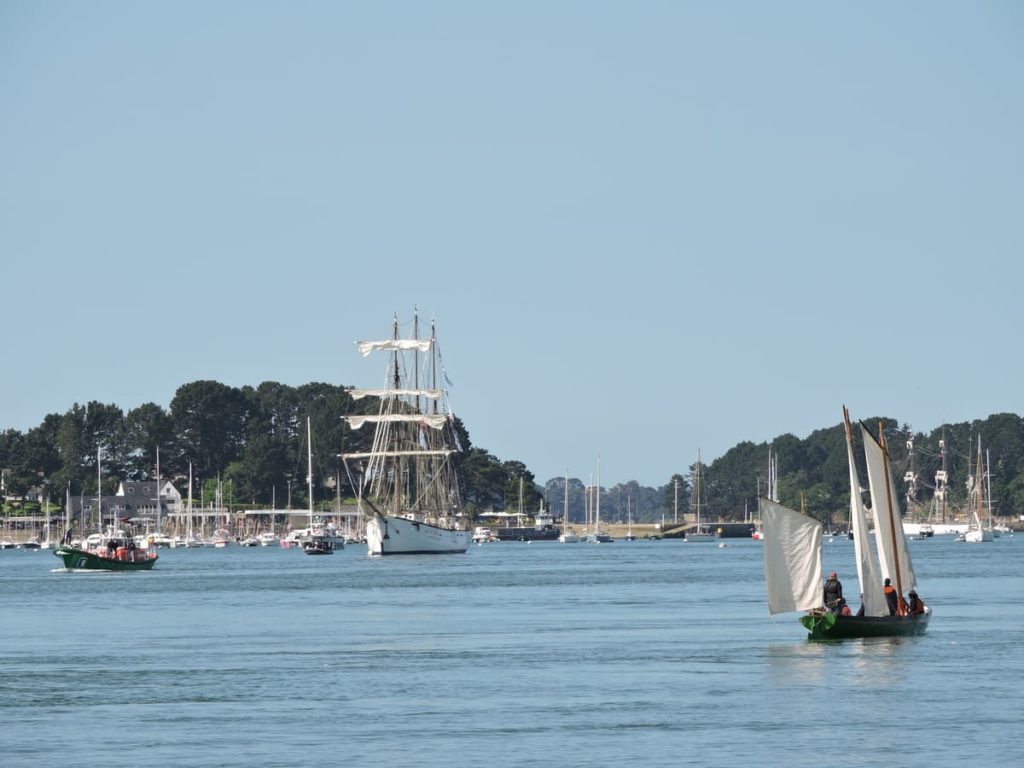 Semaine du Golfe du Morbihan 2023 depuis la Pointe d'Arradon