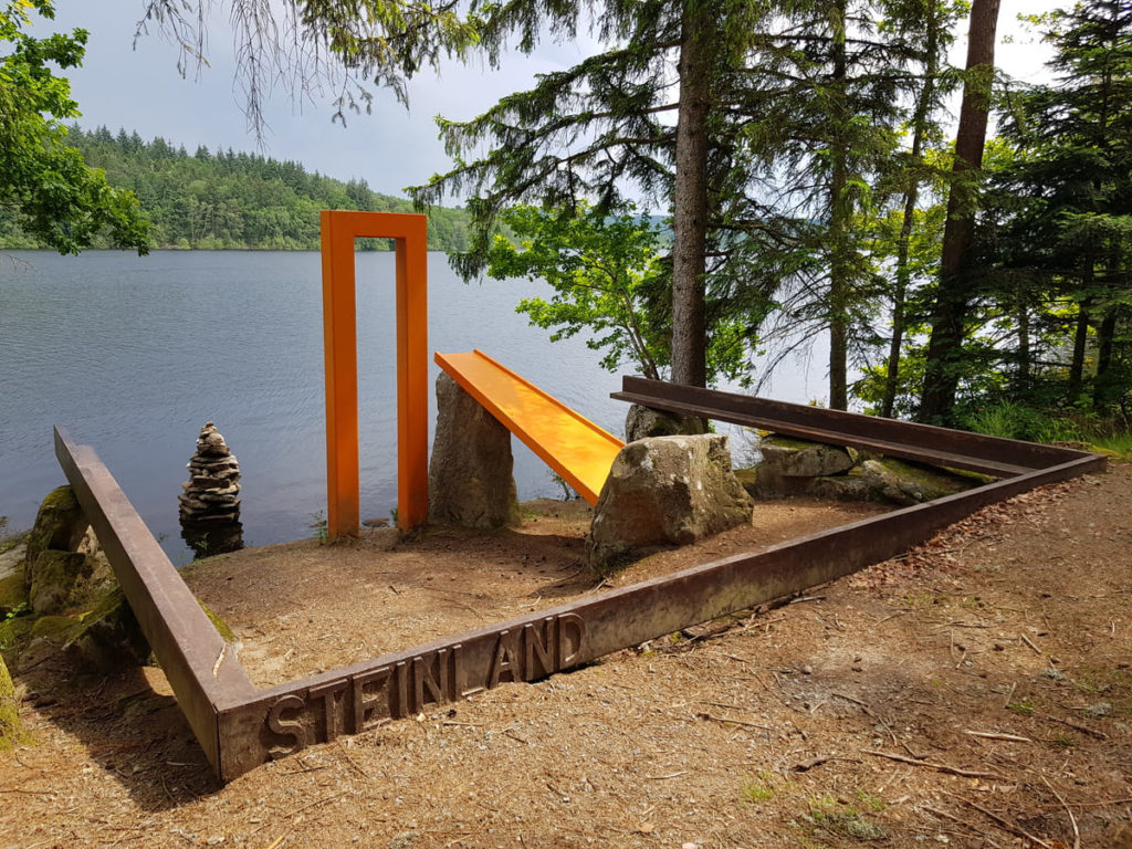 Week-end au lac de Vassivière : l'île du lac