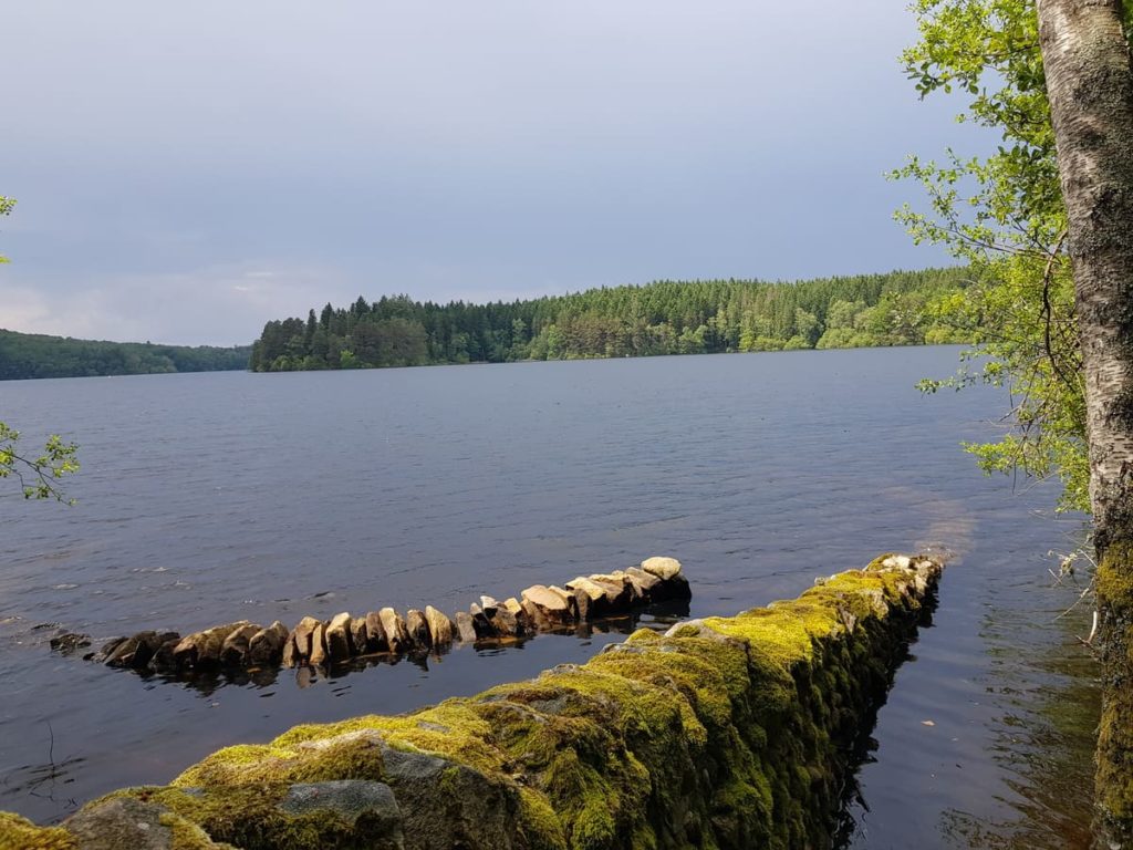 Week-end au lac de Vassivière : l'île du lac