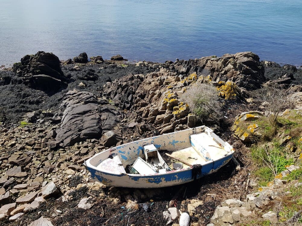 Randonnée sur l'île aux Moines : Pointe du Nioul