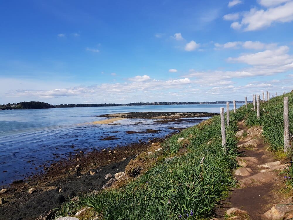 Randonnée sur l'île aux Moines : Pointe du Nioul