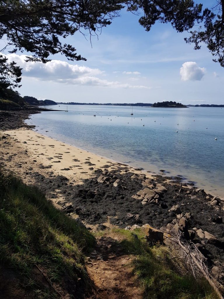 Randonnée sur l'île aux Moines : Pointe du Nioul