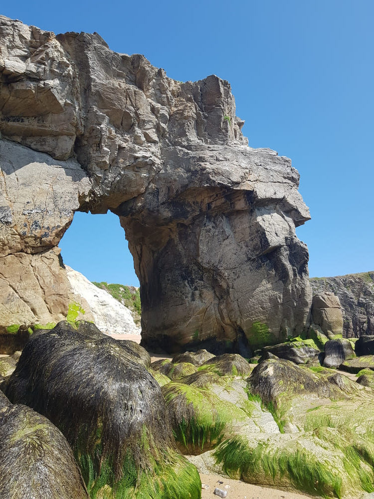 Port Blanc à Saint Pierre de Quiberon : Arche de Port Blanc