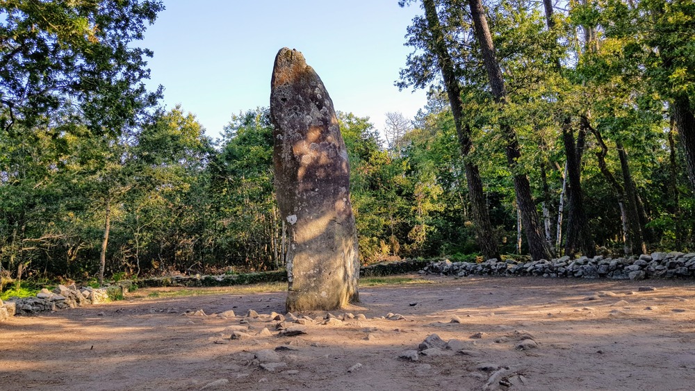 Menhir du grand manio à Carnac