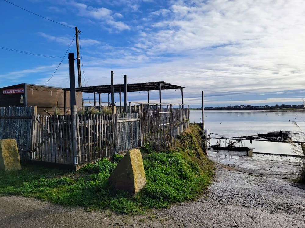 Randonnée dans le Morbihan : Tour du Parc, circuit 9 km - route de l'huître