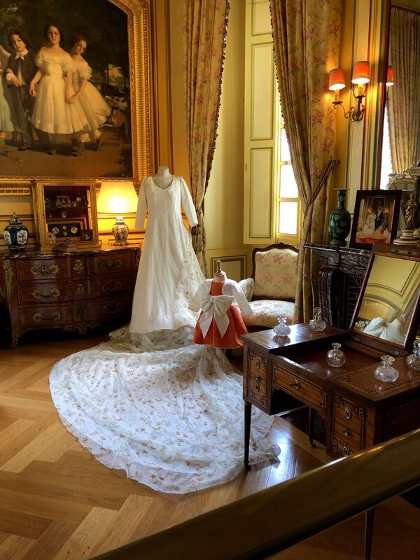 Château de Cheverny au printemps : chambre