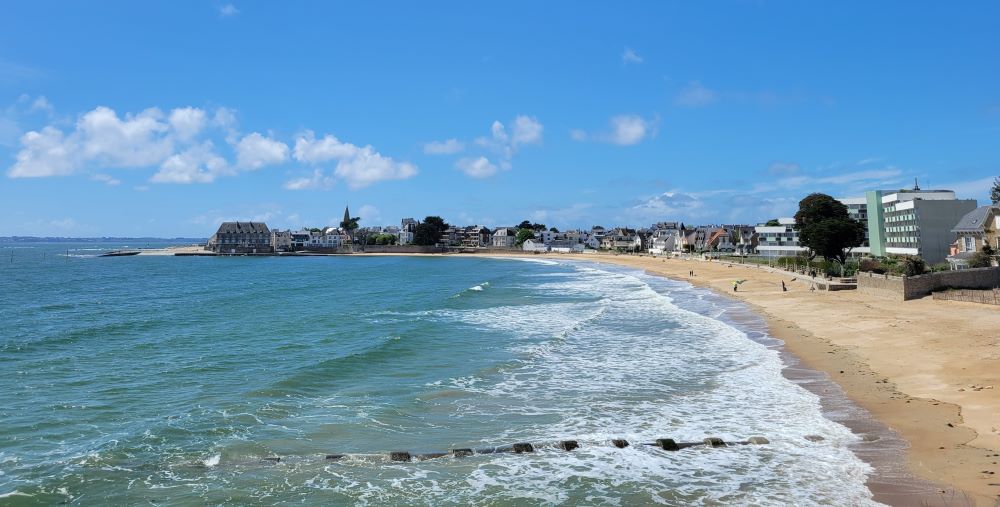 Larmor-Plage - plage de Toulhars