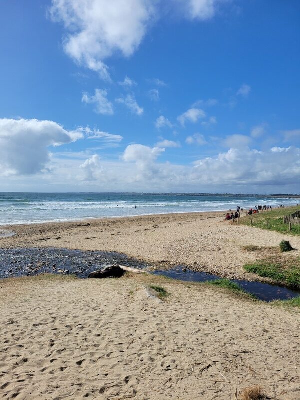 Ploemeur : plage du fort bloqué