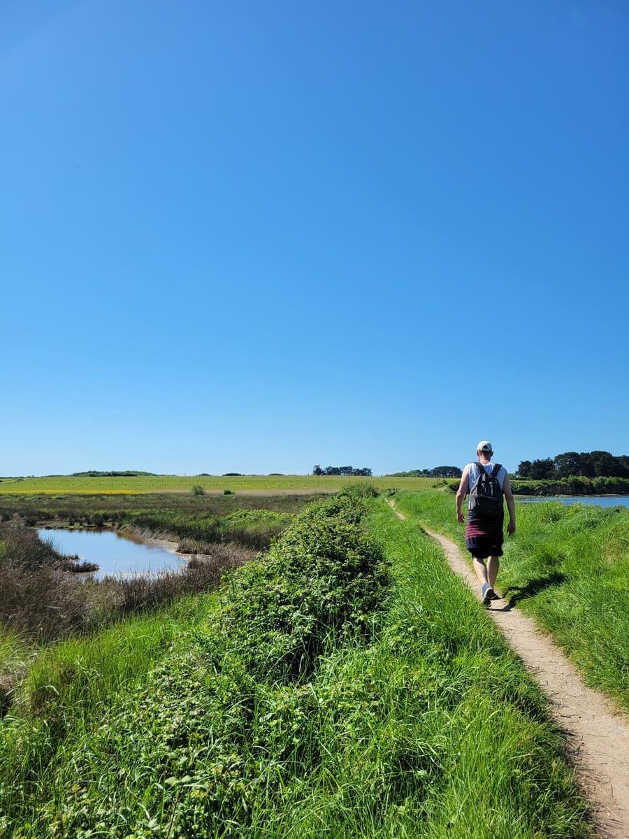 Circuit de randonnée sur l'île d'Arz