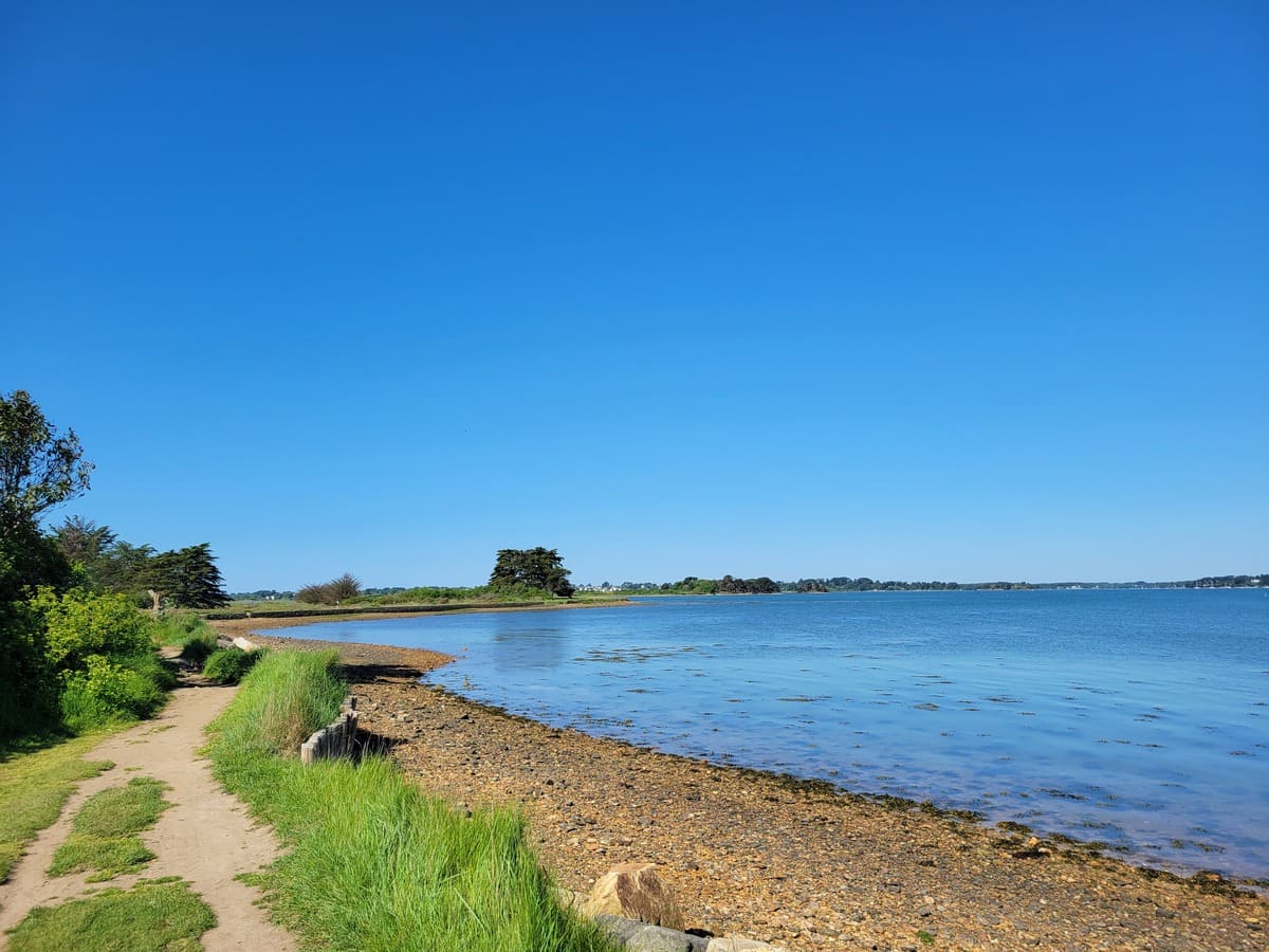 Circuit de randonnée sur l'île d'Arz
