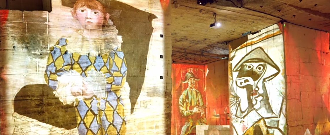 Carrières des lumières Baux de Provence 2026 : Picasso