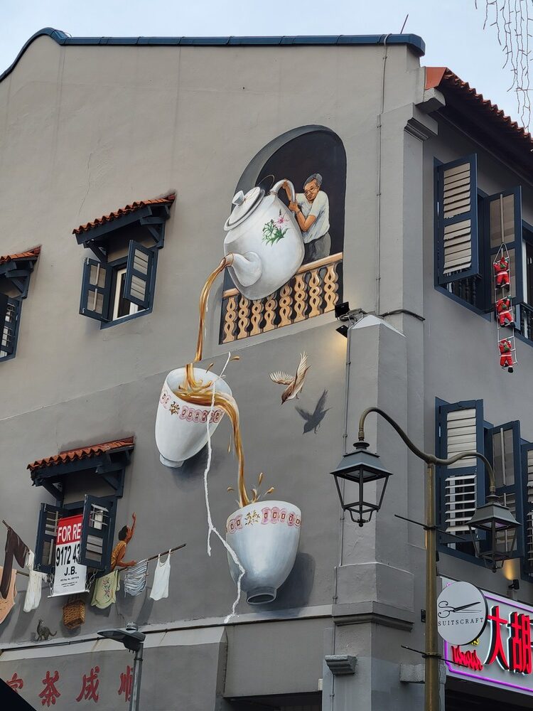 Visite de Singapour en Big Bus Singapore : China Town