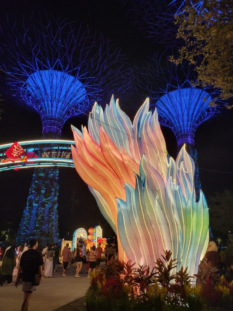 Visite de Singapour en Big Bus Singapore : gardens coach bay