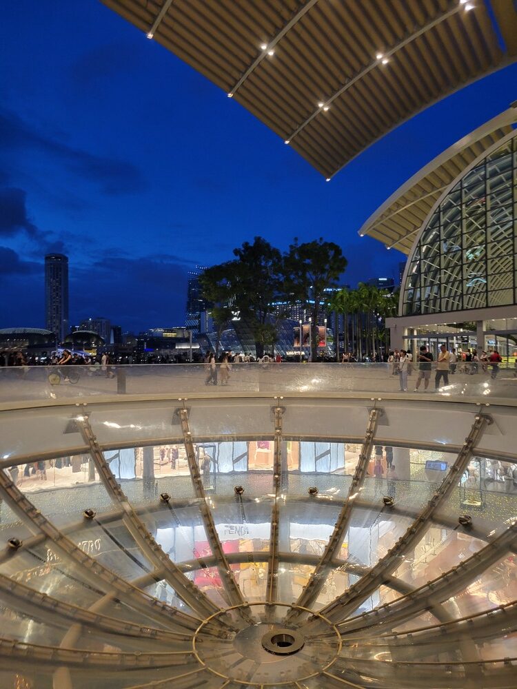 Visite de Singapour en Big Bus Singapore : marina bay