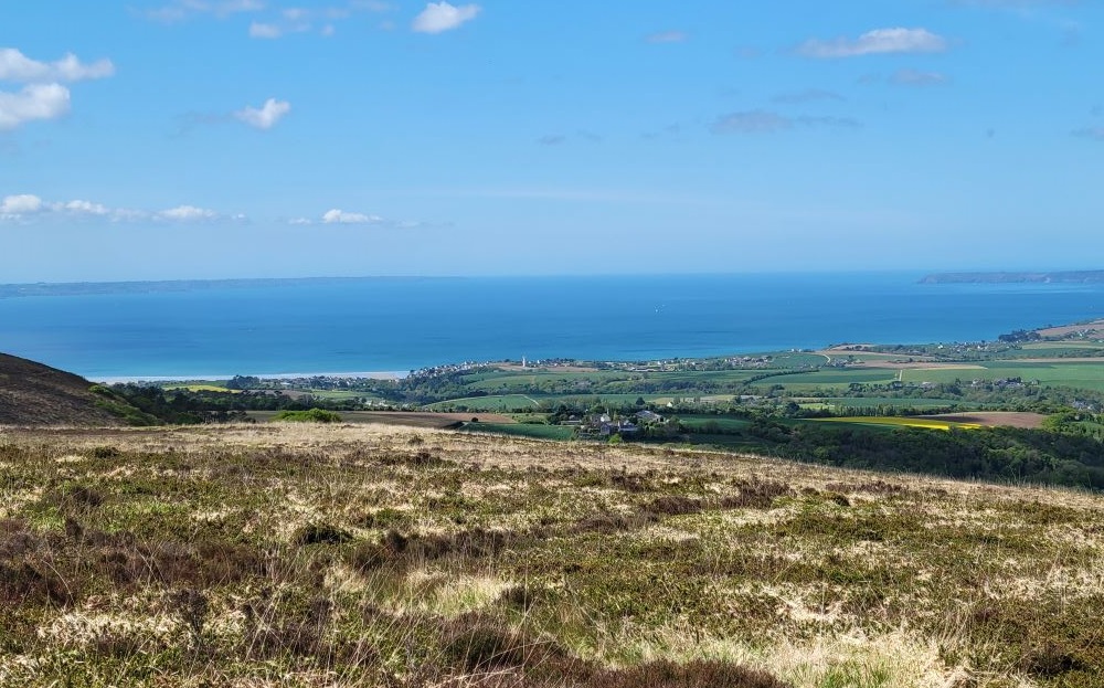 vue océan depuis le Menez Hom
