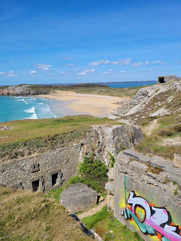 Découverte de Camaret-sur-Mer sur la presqu'île de Crozon (Finistère) : blockhaus