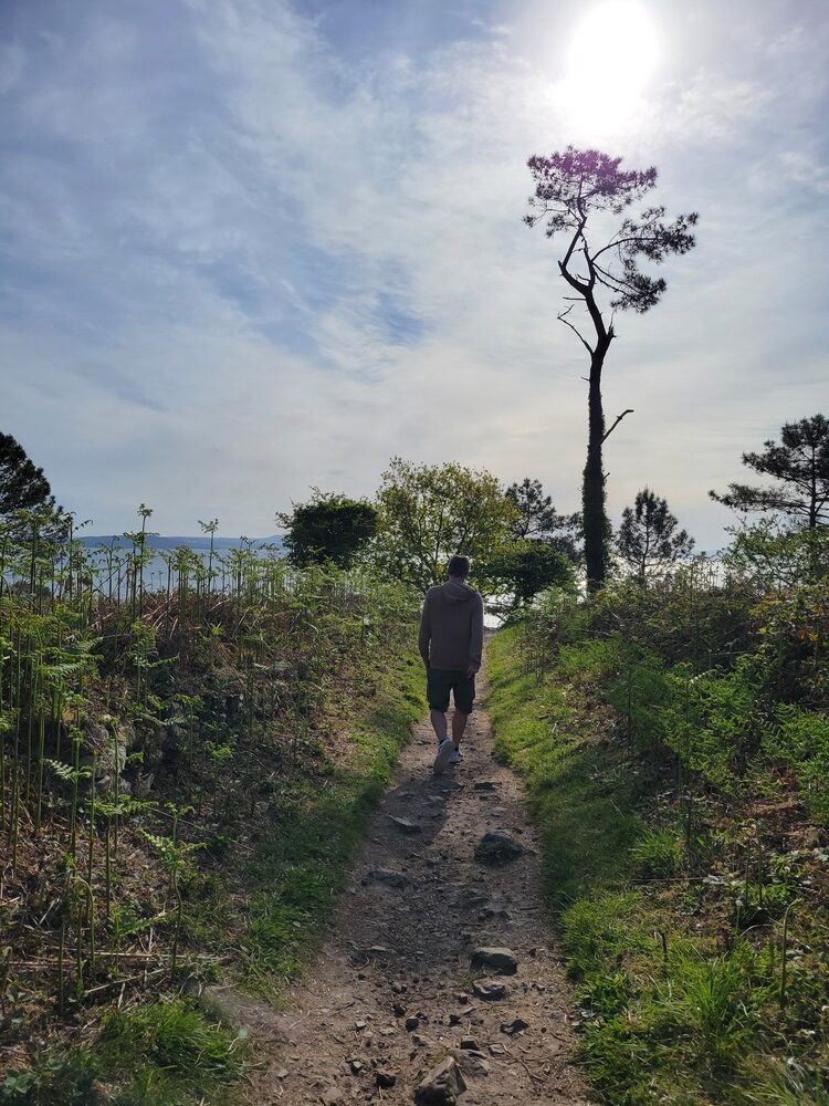 Plage de l'île Vierge sur la presqu'île de Crozon - rando