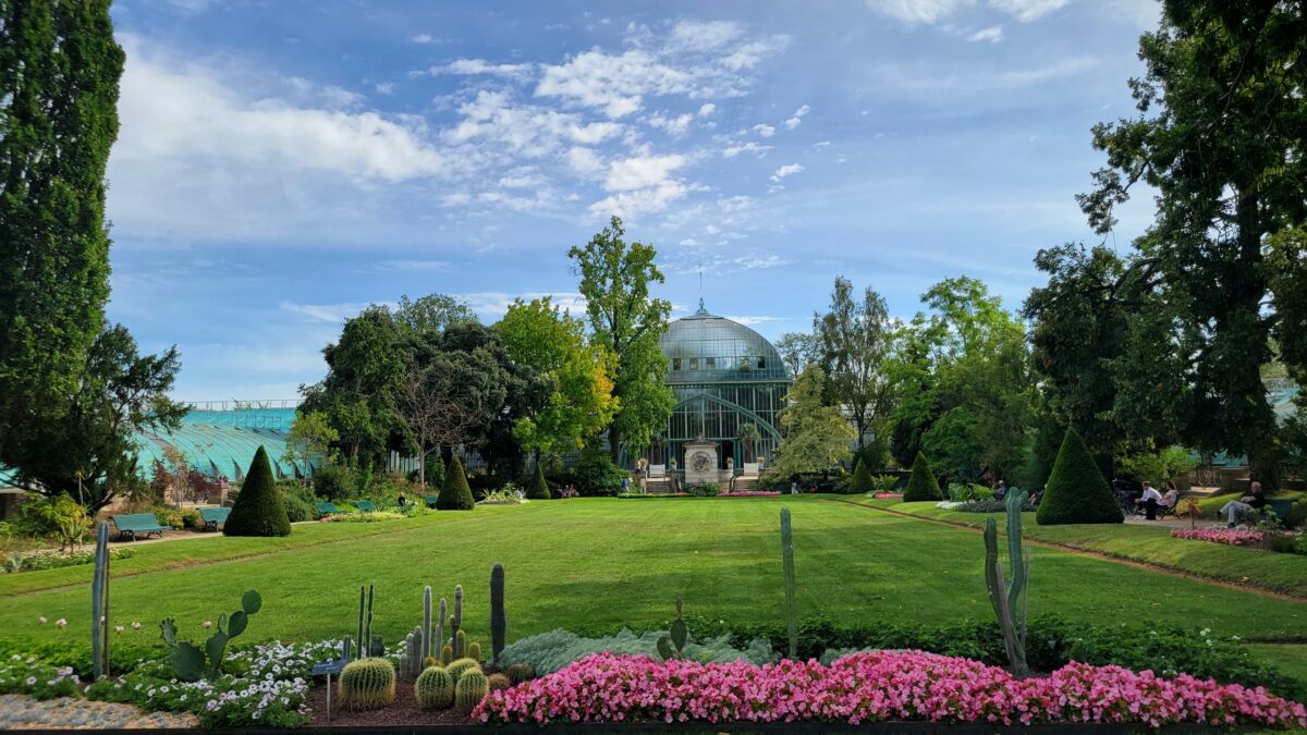 Jardin botanique de Paris : serres d'Auteuil