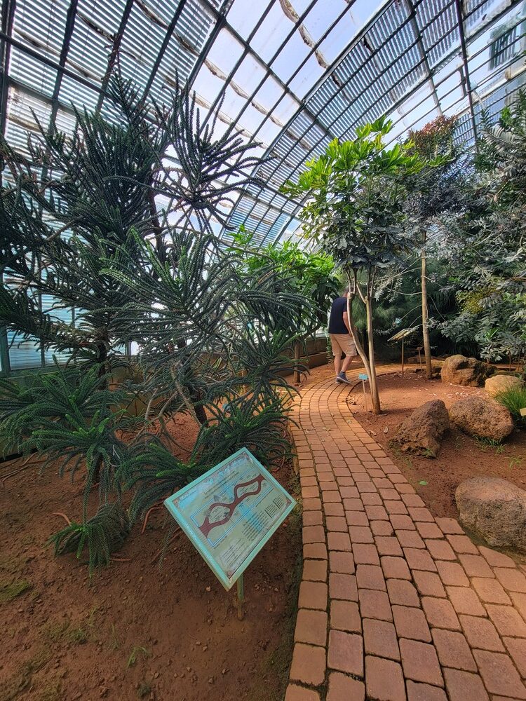 Jardin botanique de Paris : serres d'Auteuil