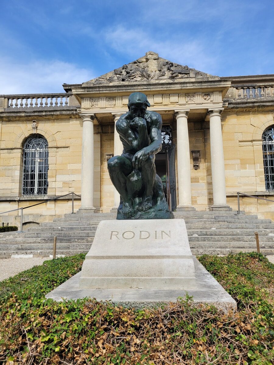 Visite de la maison de Rodin à Meudon (près de Paris)