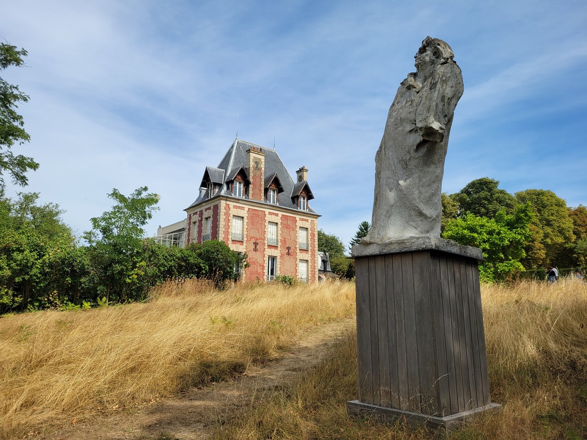 Visite de la maison de Rodin à Meudon (près de Paris)