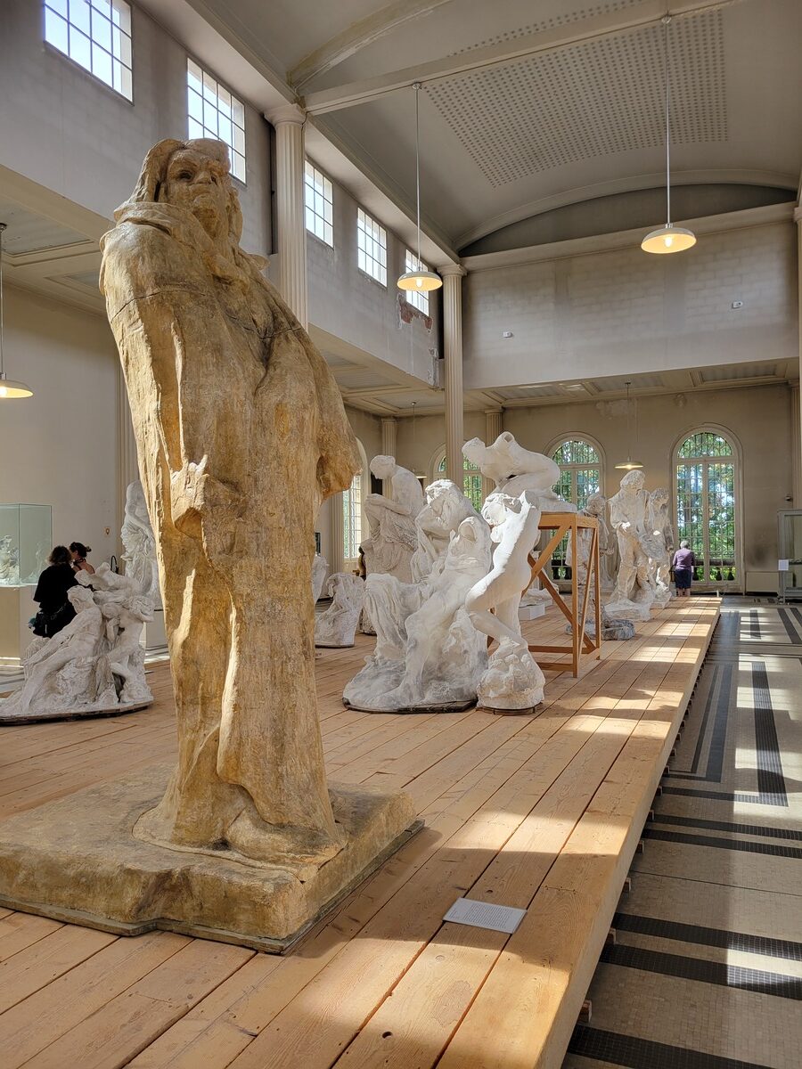 Visite de la maison de Rodin à Meudon (près de Paris)