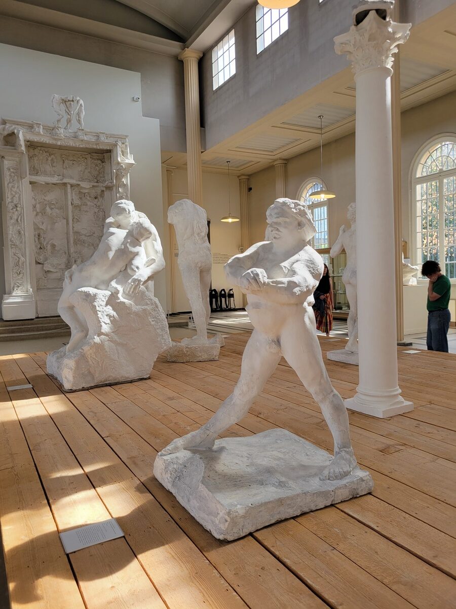 Visite de la maison de Rodin à Meudon (près de Paris)