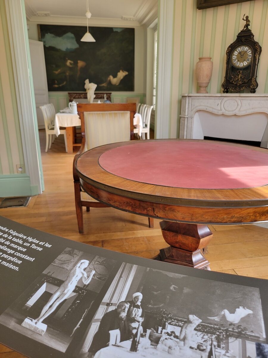 Visite de la maison de Rodin à Meudon (près de Paris)