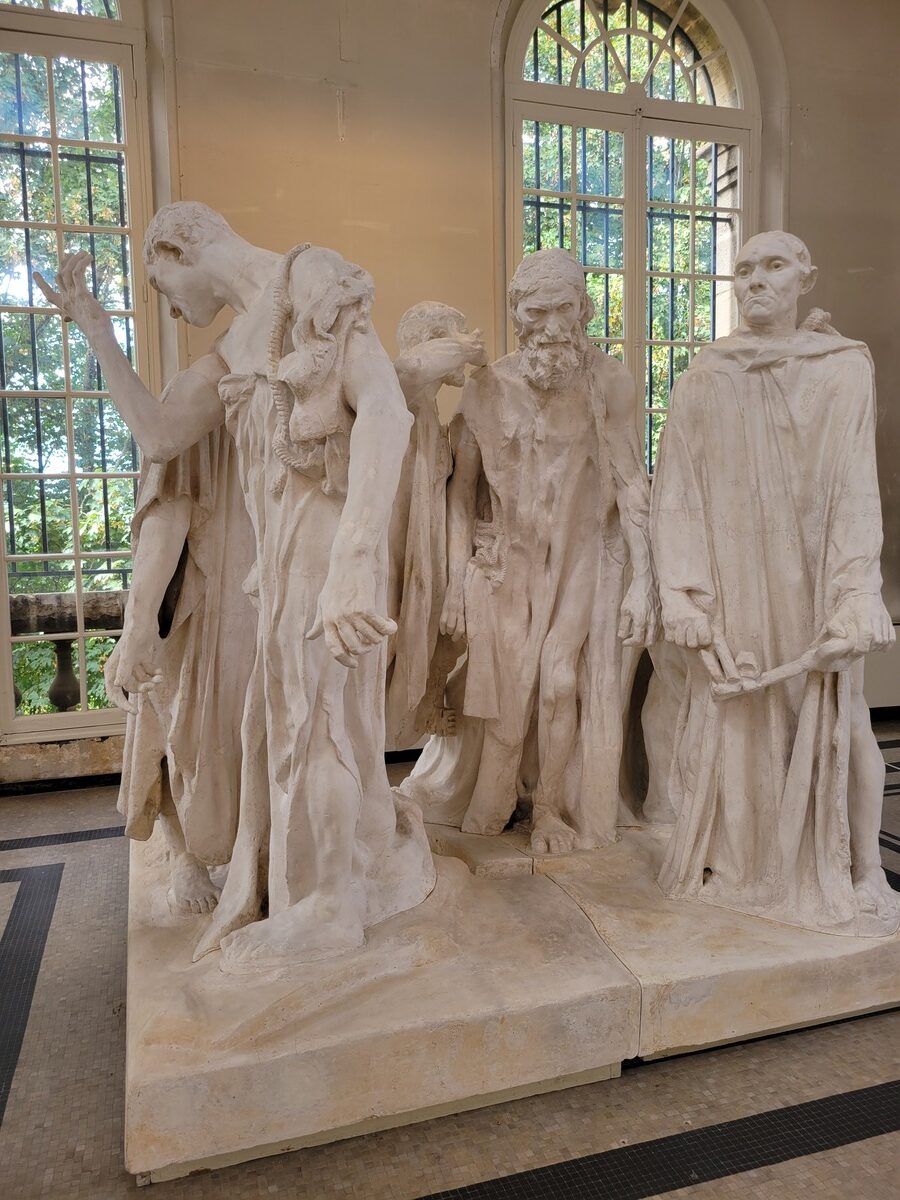 Visite de la maison de Rodin à Meudon (près de Paris)